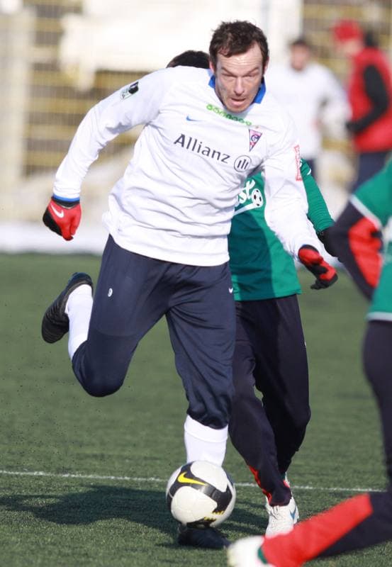 Football. Sparing. Gornik Zabrze - Slask Wroclaw. 05.02.2010