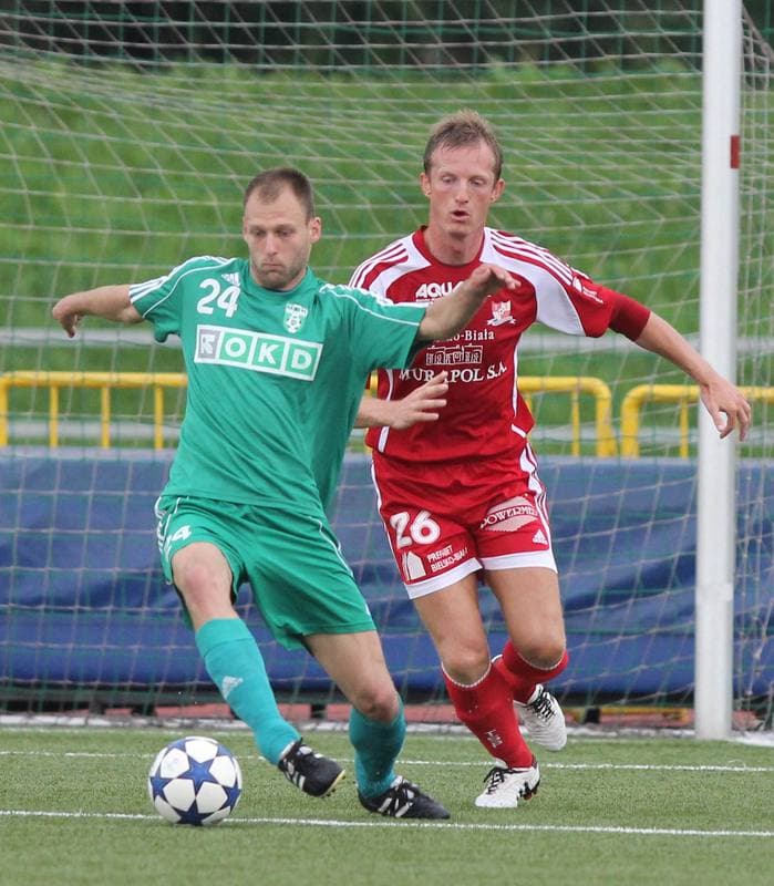 Football. Sparing. MFK Karvina - Podbeskidzie Bielsko-Biala. 02.07.2011