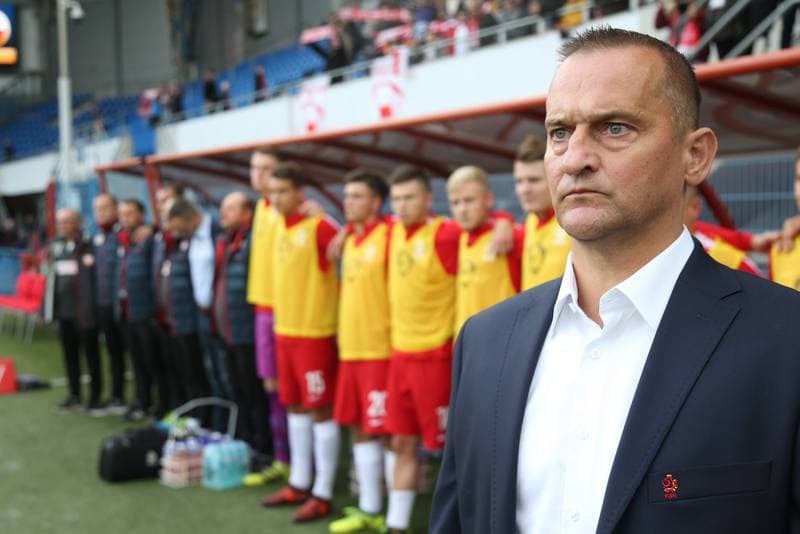 Football. UEFA U19 Championship Qualifiers. Northern Ireland - Poland. 04.10.2017