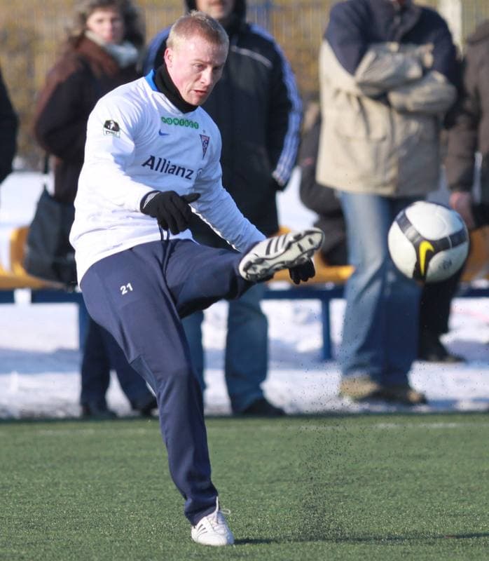 Football. Sparing. Gornik Zabrze - Slask Wroclaw. 05.02.2010