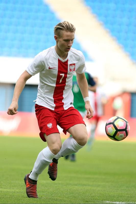 Football. UEFA U19 Championship Qualifiers. Northern Ireland - Poland. 04.10.2017