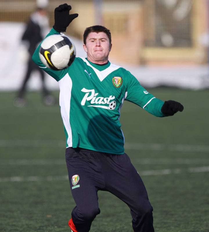 Football. Sparing. Gornik Zabrze - Slask Wroclaw. 05.02.2010