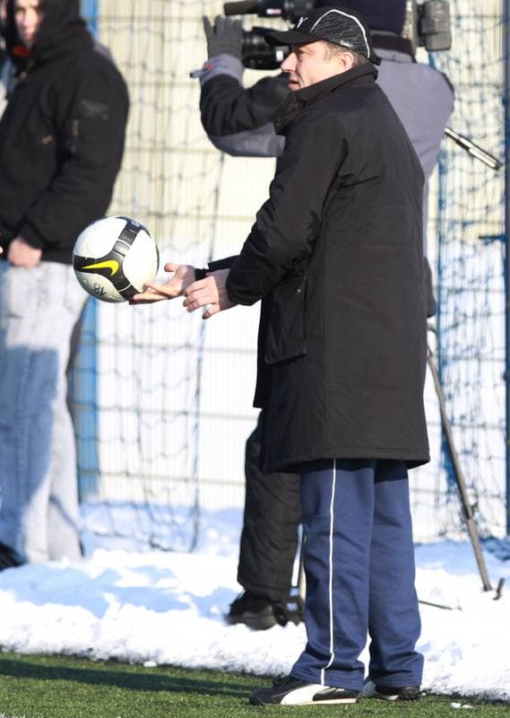 Football. Sparing. Gornik Zabrze - Slask Wroclaw. 05.02.2010