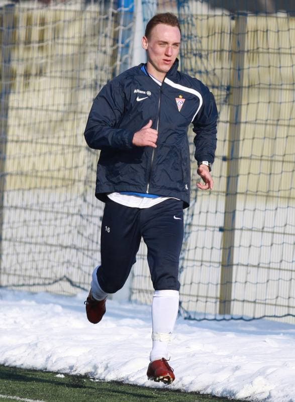 Football. Sparing. Gornik Zabrze - Slask Wroclaw. 05.02.2010