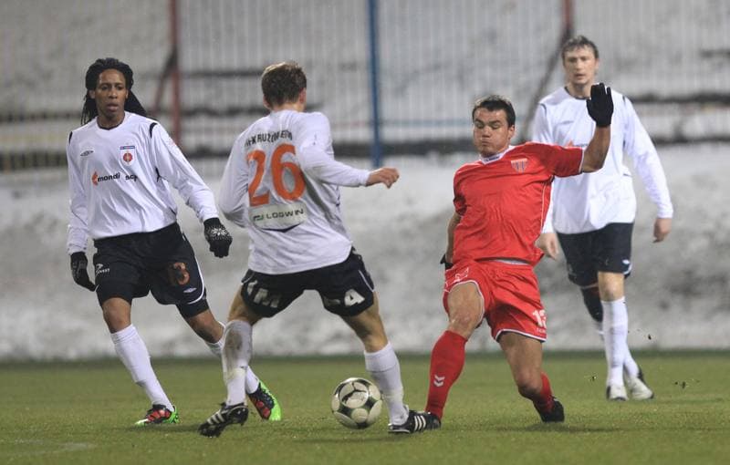 Football. Sparing. Polonia Bytom - MFK Ruzomberok. 19.02.2010