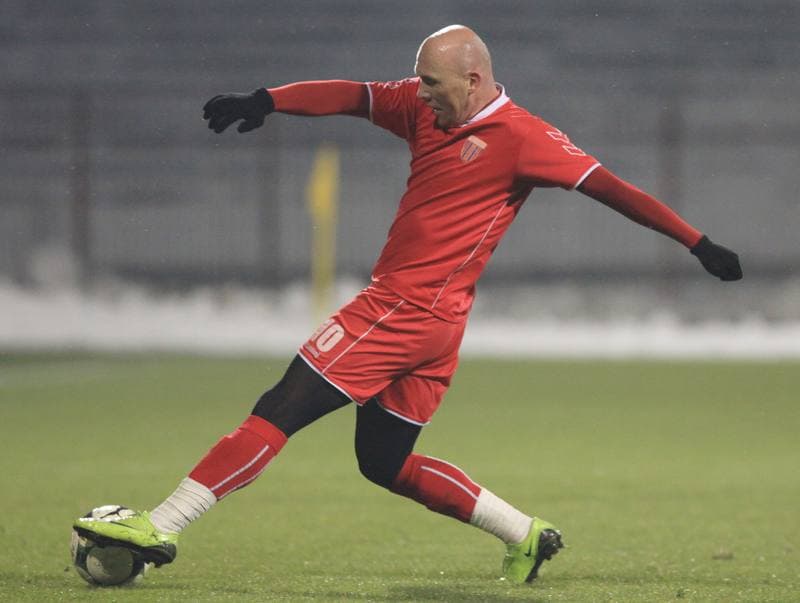 Football. Sparing. Polonia Bytom - MFK Ruzomberok. 19.02.2010