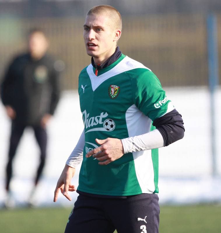 Football. Sparing. Gornik Zabrze - Slask Wroclaw. 05.02.2010