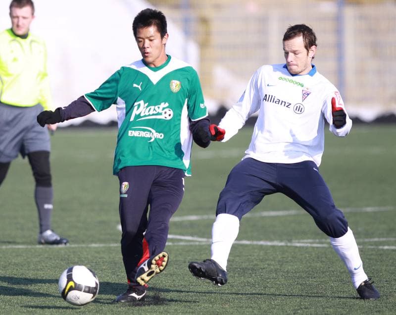 Football. Sparing. Gornik Zabrze - Slask Wroclaw. 05.02.2010