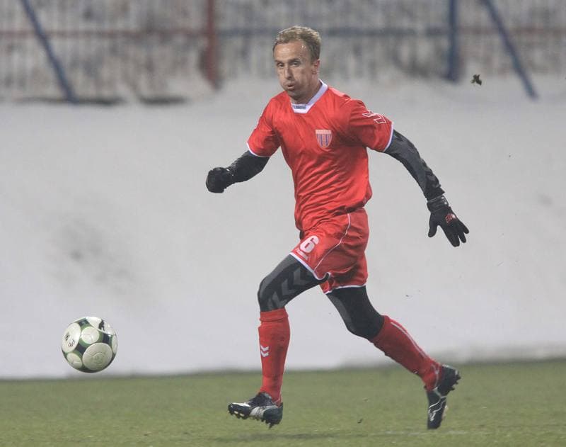 Football. Sparing. Polonia Bytom - MFK Ruzomberok. 19.02.2010