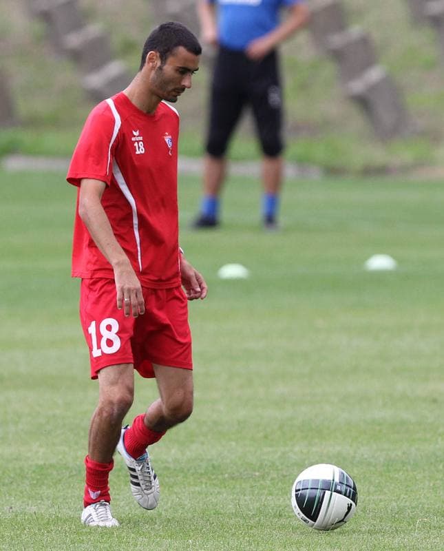 Football. Gornik Zabrze. Training. 12.07.2011
