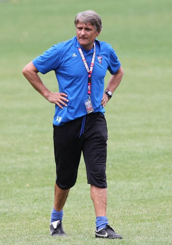 Football. Gornik Zabrze. Training. 12.07.2011