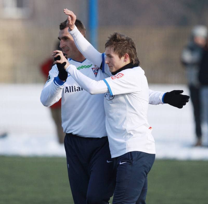 Football. Sparing. Gornik Zabrze - Slask Wroclaw. 05.02.2010