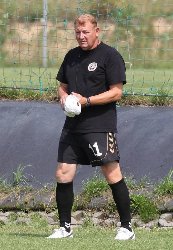 Football. Polonia Warszawa. Training. 14.07.2011