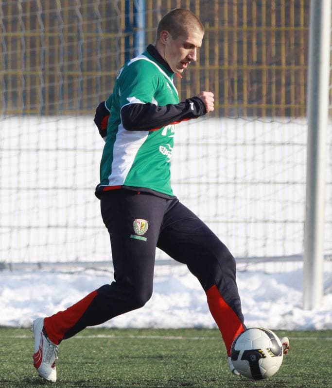 Football. Sparing. Gornik Zabrze - Slask Wroclaw. 05.02.2010