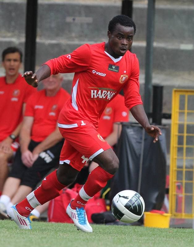 Football. Sparing. Widzew Lodz - Podbeskidzie Bielsko-Biala. 19.07.2011