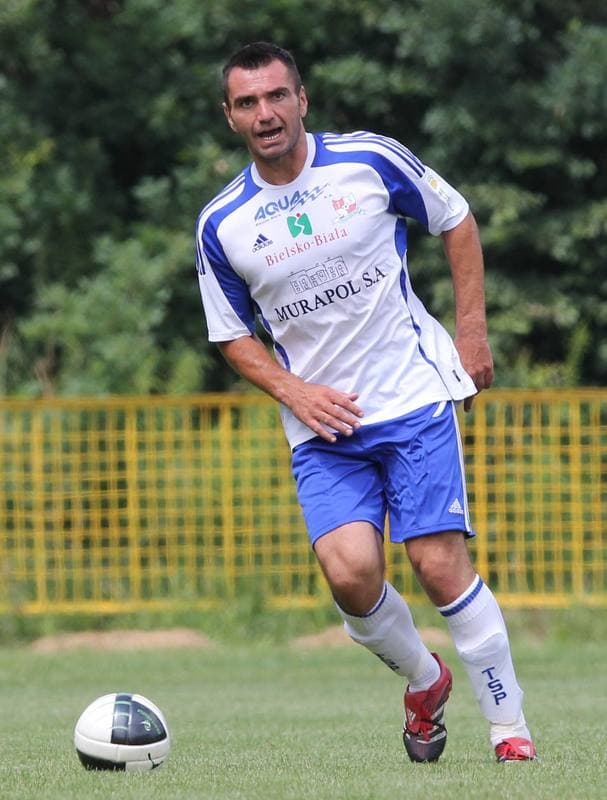Football. Sparing. Widzew Lodz - Podbeskidzie Bielsko-Biala. 19.07.2011