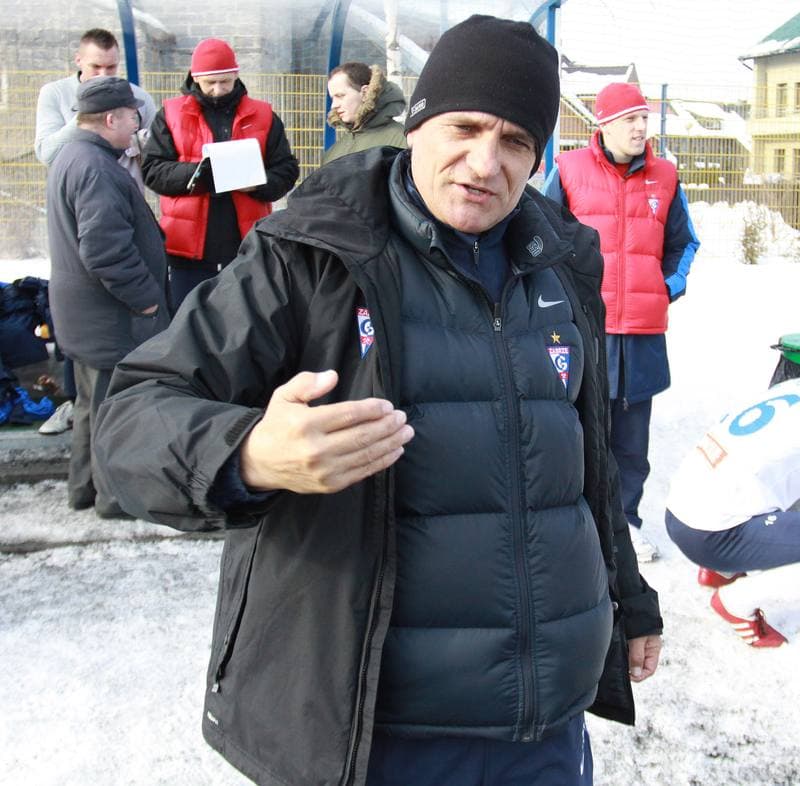 Football. Sparing. Gornik Zabrze - Slask Wroclaw. 05.02.2010