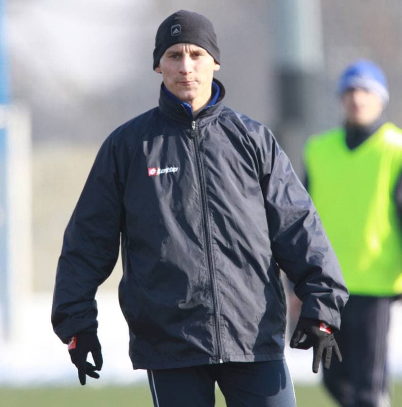 Football. Ruch Chorzow. Training. 05.02.2010