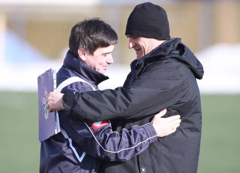 Football. Sparing. Gornik Zabrze - Polonia Bytom ME. 05.02.2010