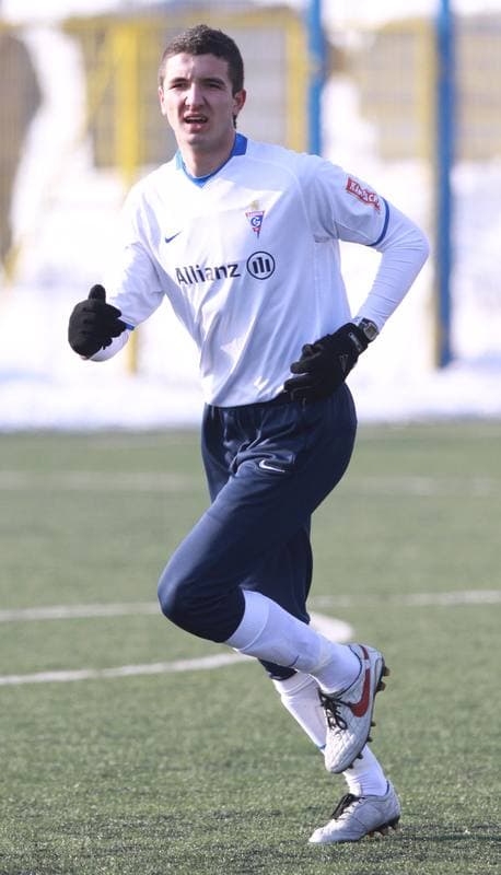 Football. Sparing. Gornik Zabrze - Polonia Bytom ME. 05.02.2010