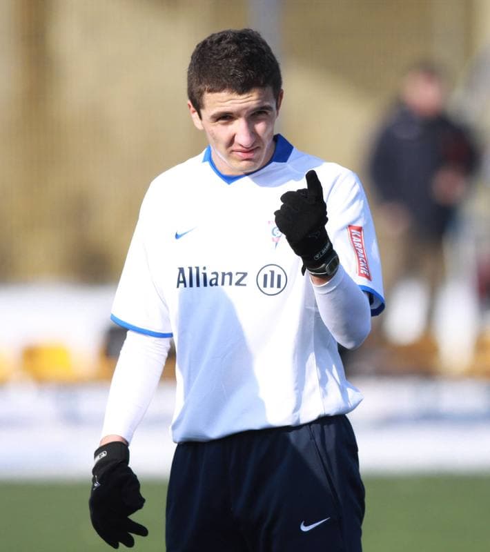 Football. Sparing. Gornik Zabrze - Polonia Bytom ME. 05.02.2010