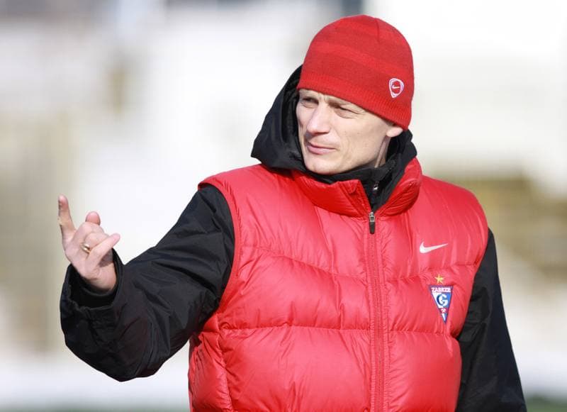 Football. Sparing. Gornik Zabrze - Polonia Bytom ME. 05.02.2010
