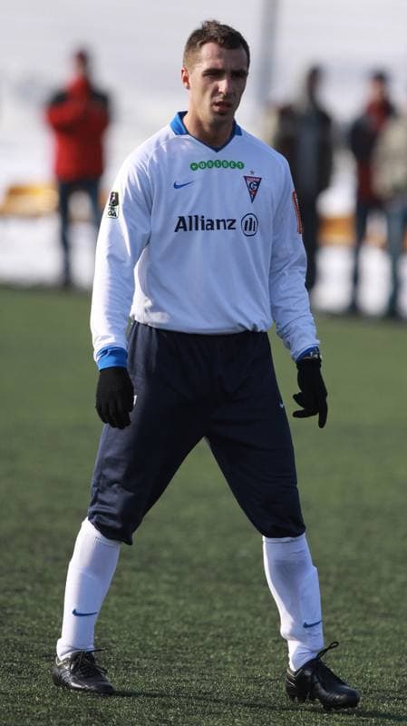 Football. Sparing. Gornik Zabrze - Polonia Bytom ME. 05.02.2010