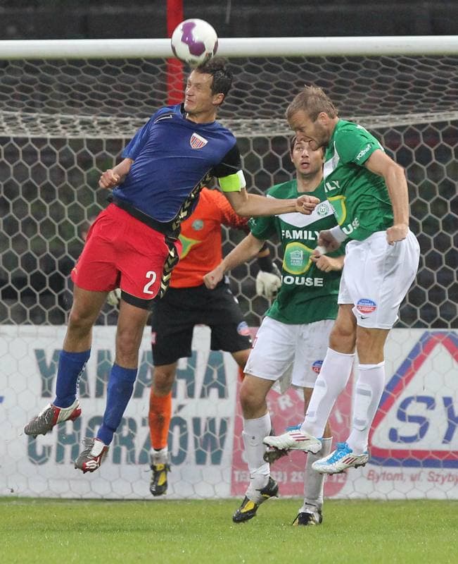 Football. I liga. Polonia Bytom - Warta Poznan. 31.07.2011