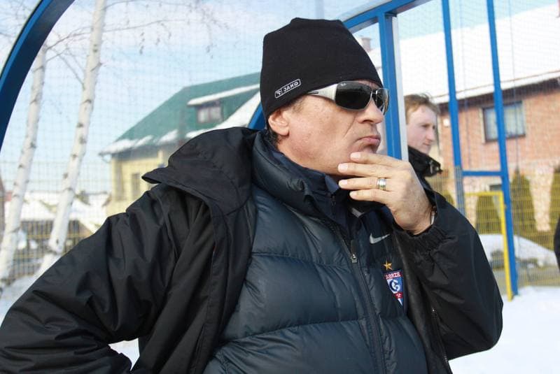 Football. Sparing. Gornik Zabrze - Polonia Bytom ME. 05.02.2010