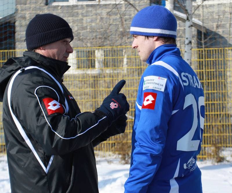 Football. Sparing. Ruch Chorzow - Podbeskidzie Bielsko-Biala. 06.02.2010