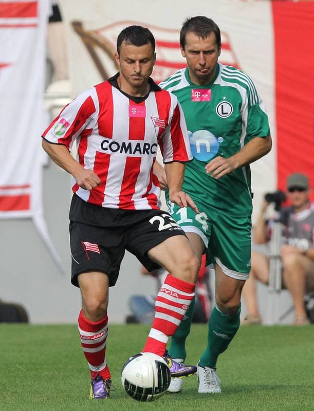 Football. T-Mobile Ekstraklasa. Cracovia Krakow - Legia Warsaw. 07.08.2011