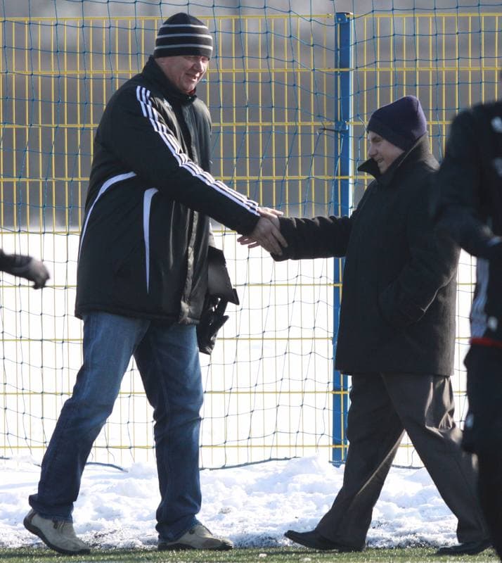 Football. Sparing. Ruch Chorzow - Podbeskidzie Bielsko-Biala. 06.02.2010