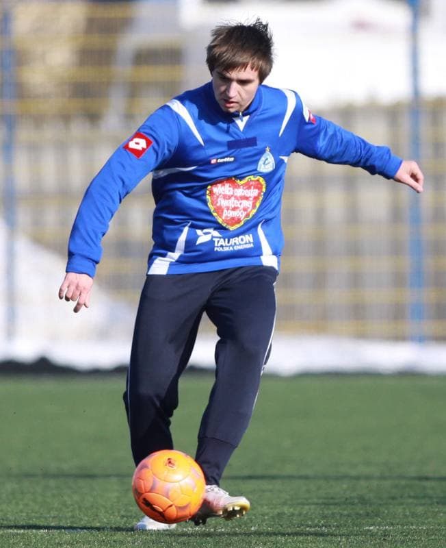 Football. Sparing. Ruch Chorzow - Podbeskidzie Bielsko-Biala. 06.02.2010