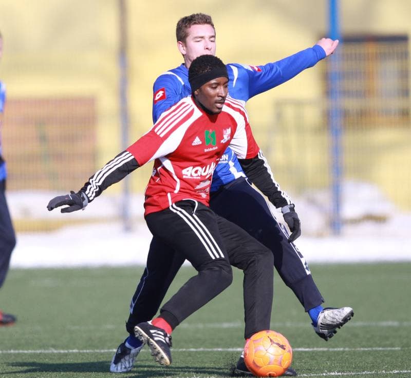 Football. Sparing. Ruch Chorzow - Podbeskidzie Bielsko-Biala. 06.02.2010