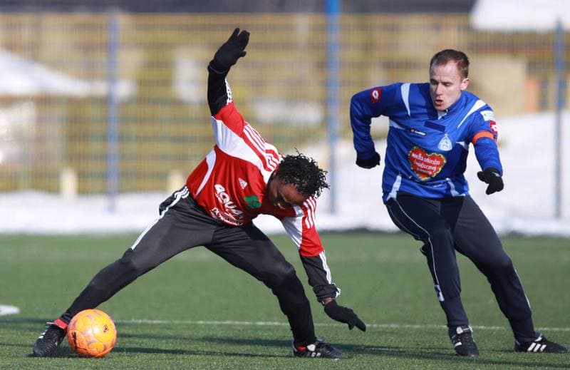 Football. Sparing. Ruch Chorzow - Podbeskidzie Bielsko-Biala. 06.02.2010
