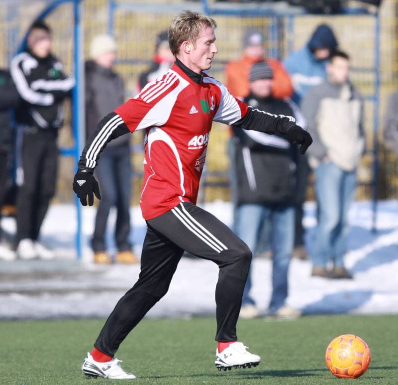 Football. Sparing. Ruch Chorzow - Podbeskidzie Bielsko-Biala. 06.02.2010