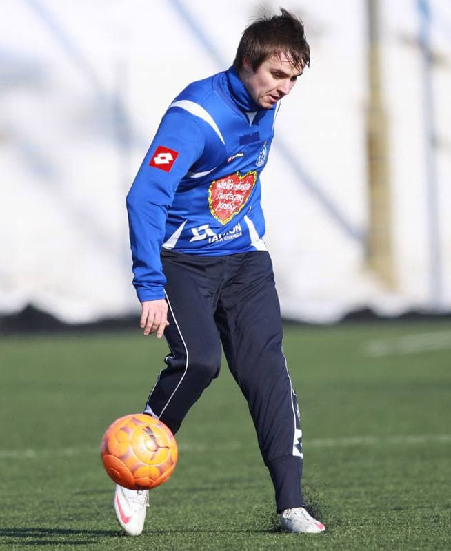 Football. Sparing. Ruch Chorzow - Podbeskidzie Bielsko-Biala. 06.02.2010