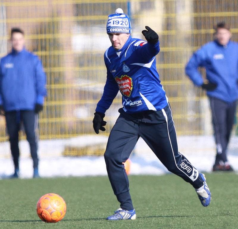Football. Sparing. Ruch Chorzow - Podbeskidzie Bielsko-Biala. 06.02.2010