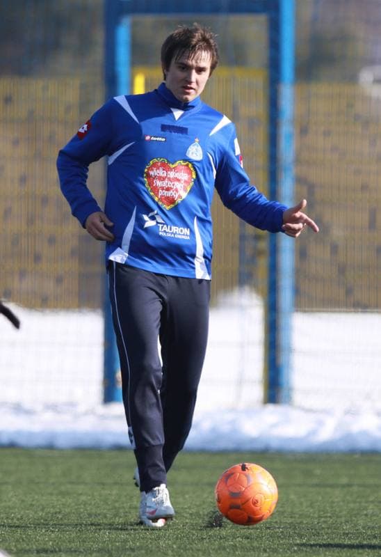 Football. Sparing. Ruch Chorzow - Podbeskidzie Bielsko-Biala. 06.02.2010