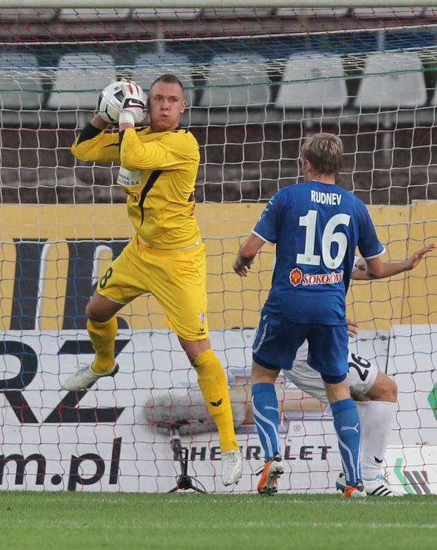Football. PKO BP Ekstraklasa. Gornik Zabrze - Lech Poznan. 24.10.2010