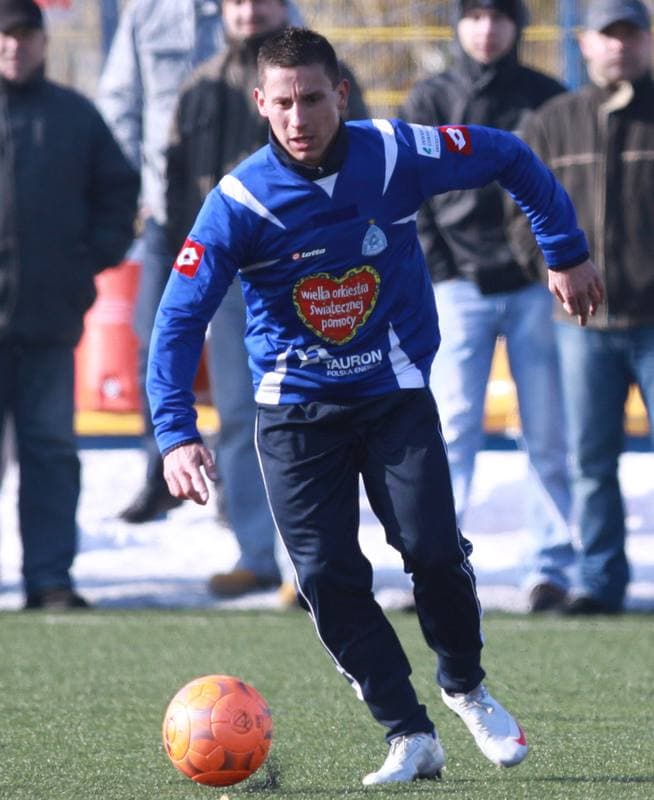 Football. Sparing. Ruch Chorzow - Podbeskidzie Bielsko-Biala. 06.02.2010