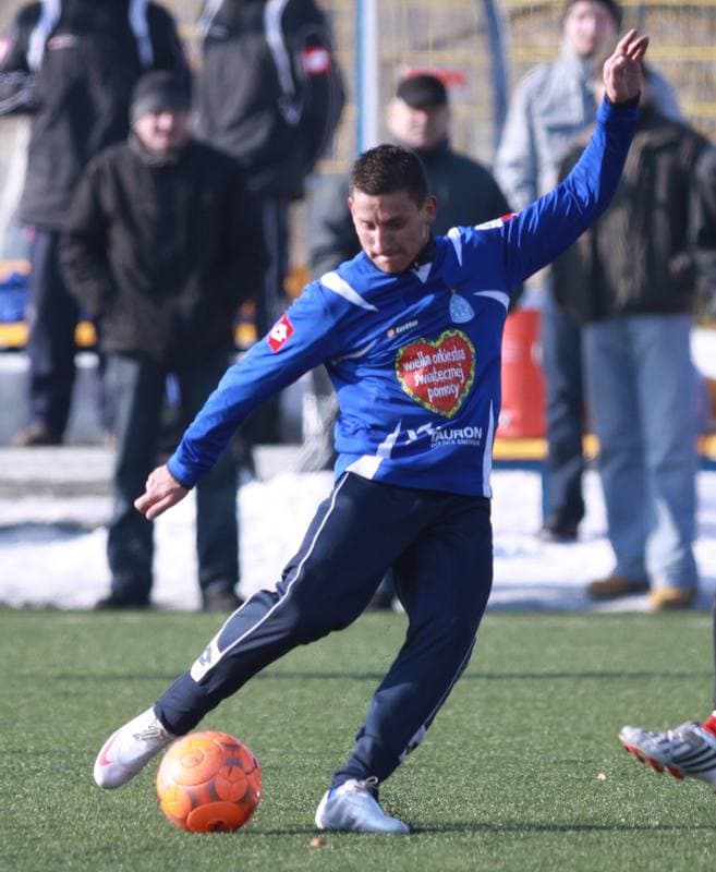 Football. Sparing. Ruch Chorzow - Podbeskidzie Bielsko-Biala. 06.02.2010