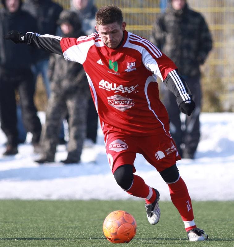 Football. Sparing. Ruch Chorzow - Podbeskidzie Bielsko-Biala. 06.02.2010
