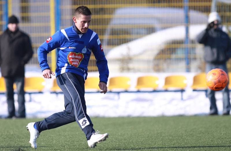 Football. Sparing. Ruch Chorzow - Podbeskidzie Bielsko-Biala. 06.02.2010