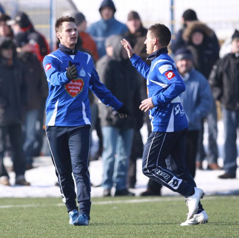 Football. Sparing. Ruch Chorzow - Podbeskidzie Bielsko-Biala. 06.02.2010