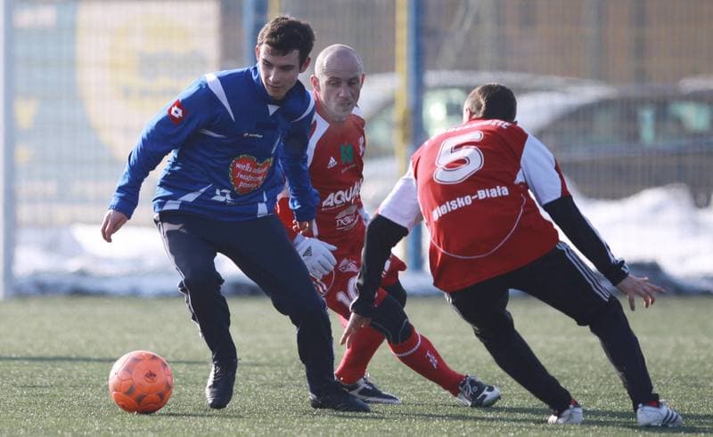 Football. Sparing. Ruch Chorzow - Podbeskidzie Bielsko-Biala. 06.02.2010
