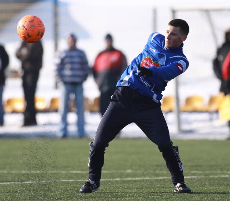 Football. Sparing. Ruch Chorzow - Podbeskidzie Bielsko-Biala. 06.02.2010