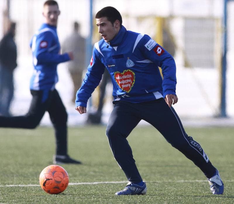 Football. Sparing. Ruch Chorzow - Podbeskidzie Bielsko-Biala. 06.02.2010