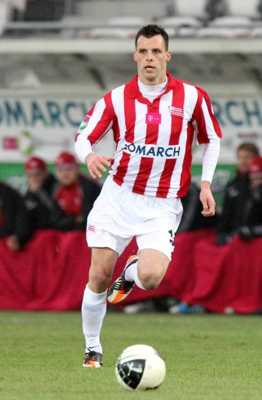 Football. T-Mobile Ekstraklasa. Cracovia Krakow - Lechia Gdansk. 18.02.2012