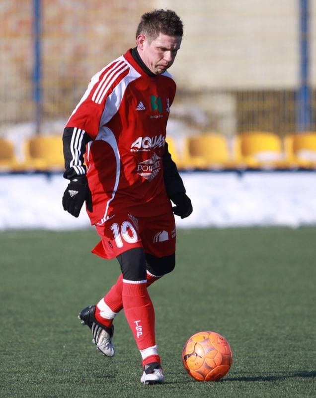Football. Sparing. Ruch Chorzow - Podbeskidzie Bielsko-Biala. 06.02.2010